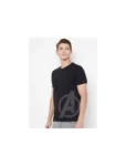 Marvel Avengers Black Tshirt For Men